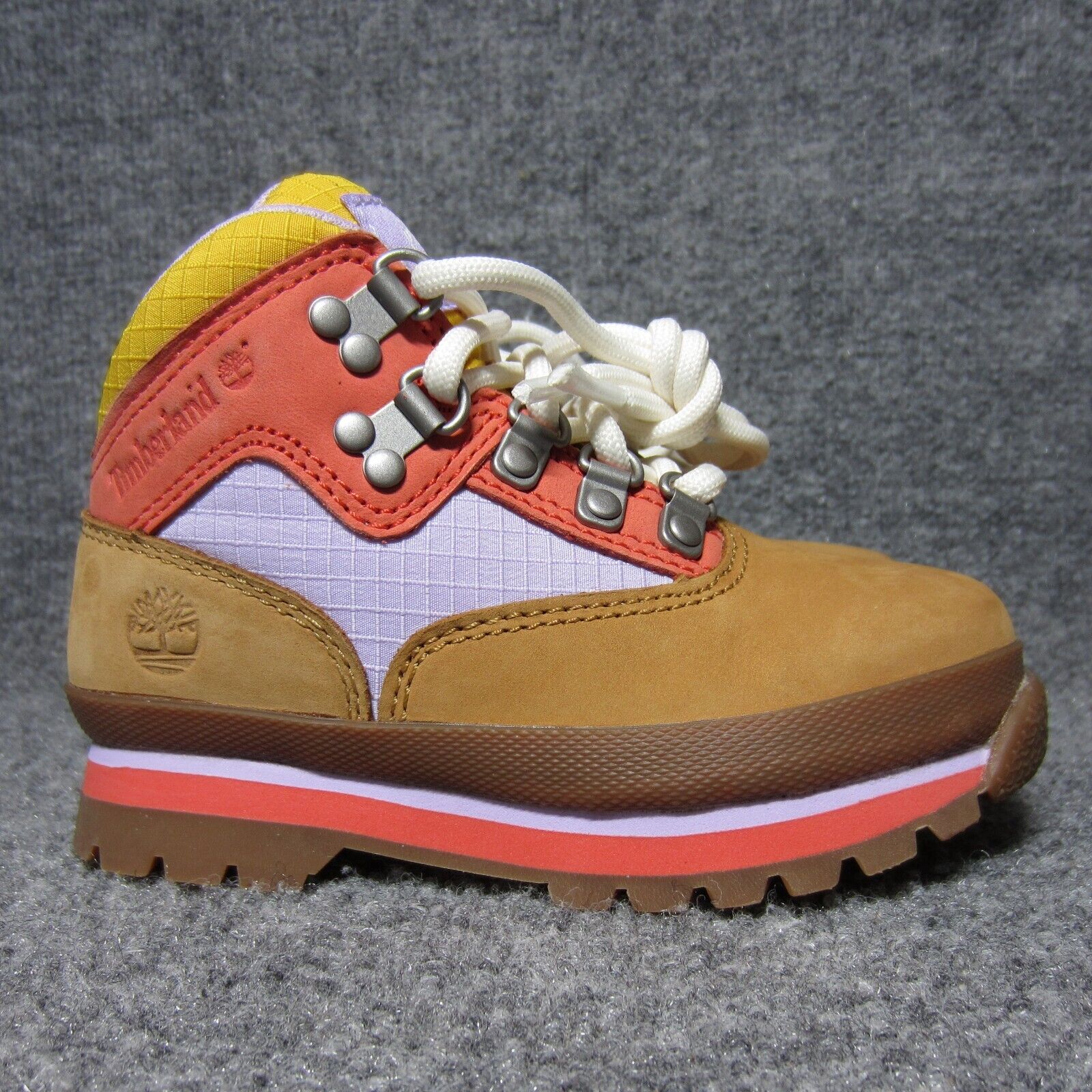 Timberland Euro Hiker TODDLER Girls Boots Size 4.5-11.5 Nubuck Leather NEW