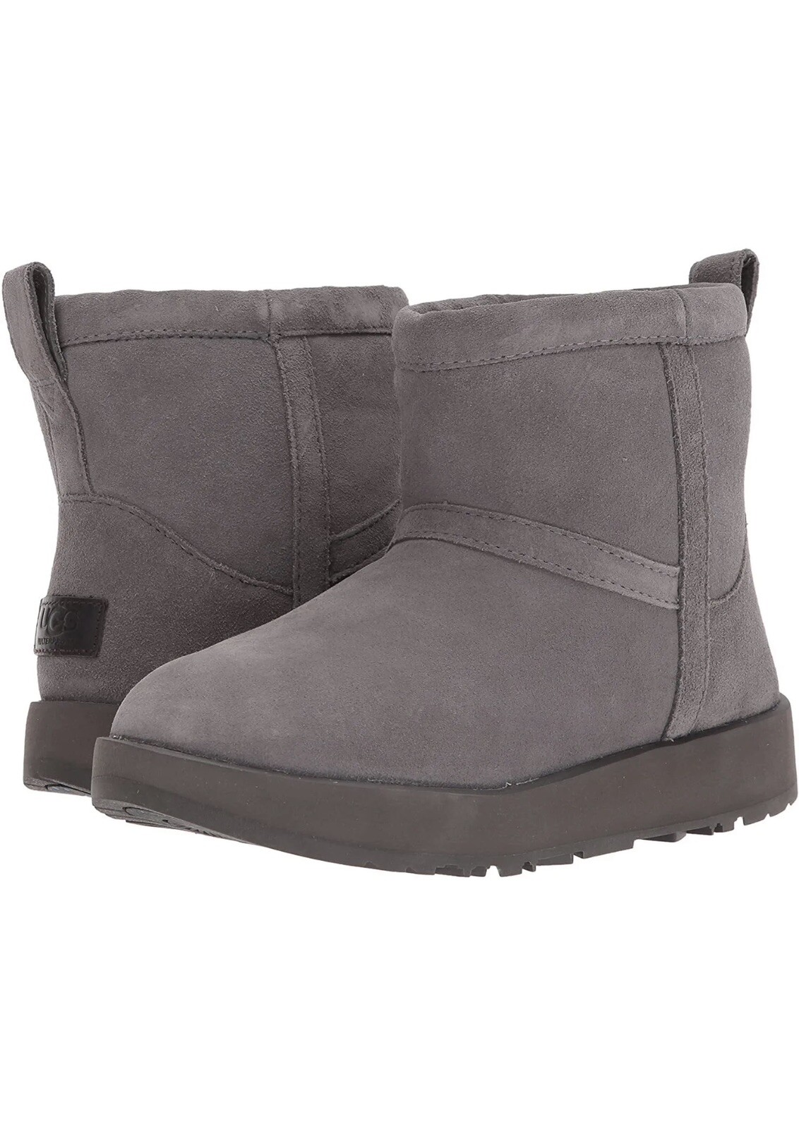 UGG CLASSIC MINI WATERPROOF WOMEN BOOTS SUEDE METAL US 6 /UK 4.5 /EU 37