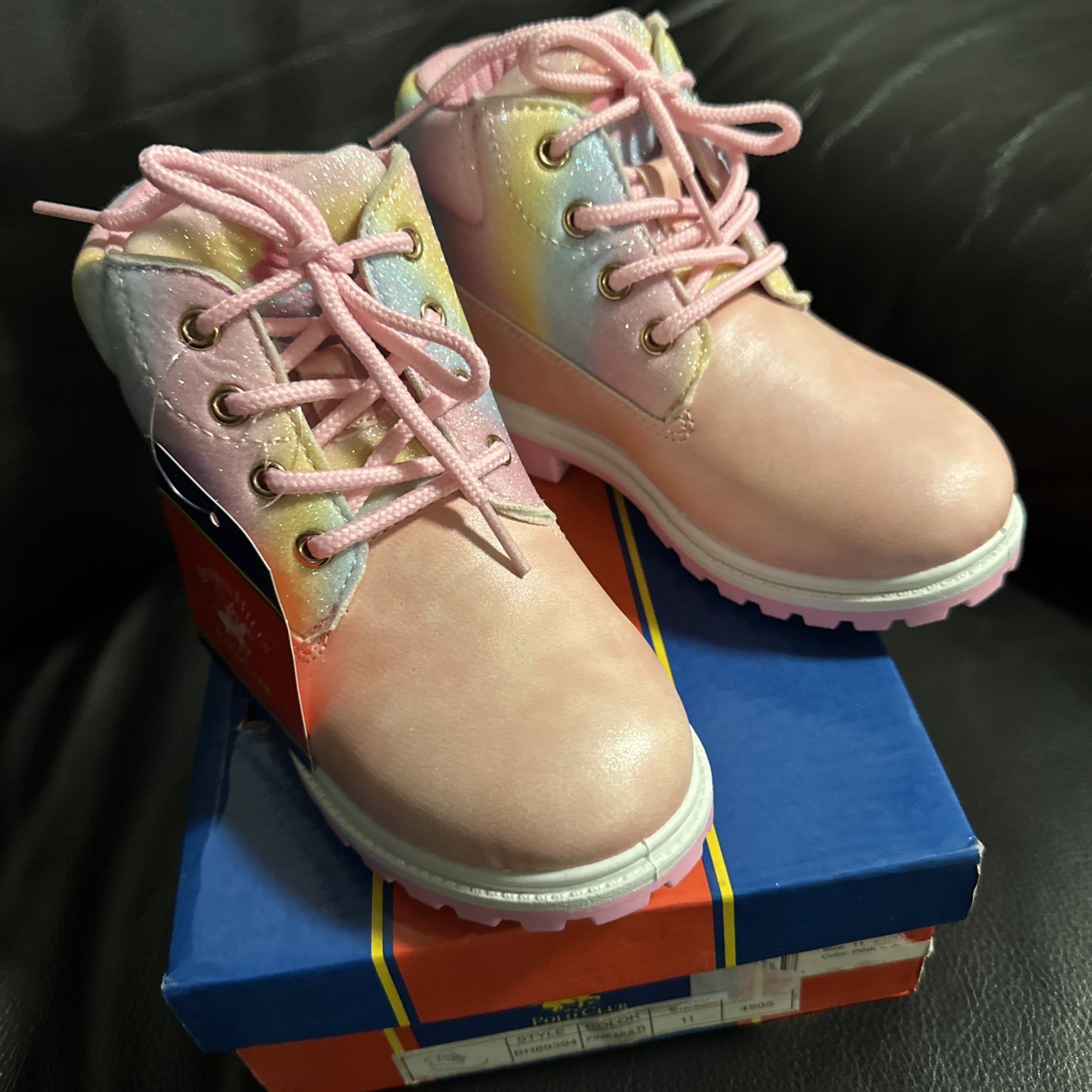 Beverly  Hills Polo Club Girls Boots New Size 11