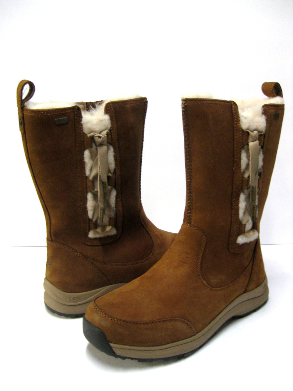 UGG SUVI WATERPROOF WOMEN WINTER BOOTS LEATHER CHESTNUT US 11 /UK 9.5 /EU 42