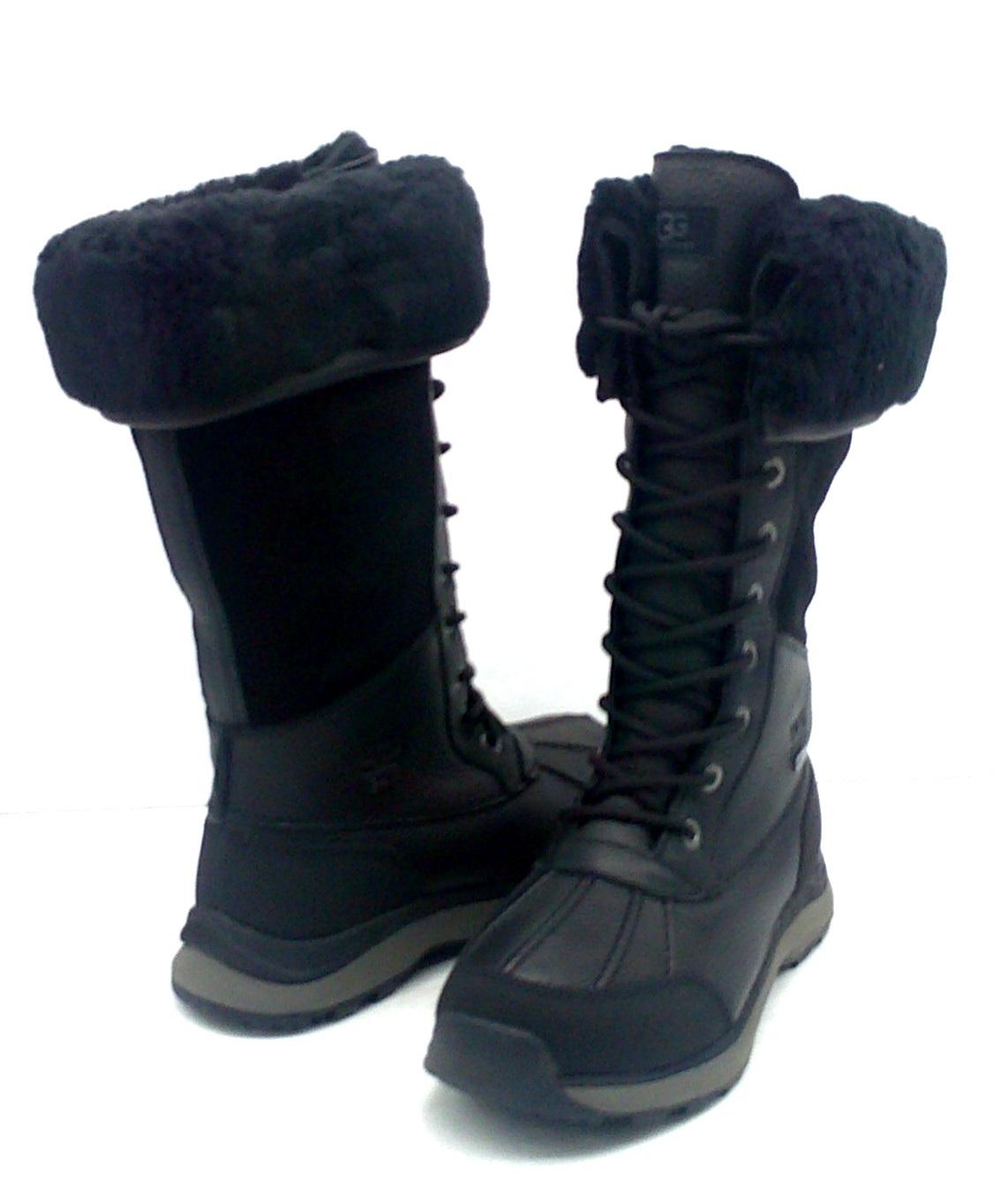 UGG ADIRONDACK TALL III WOMEN WINTER BOOTS BLACK US 7 / UK 5 /EU 38 /JP 24