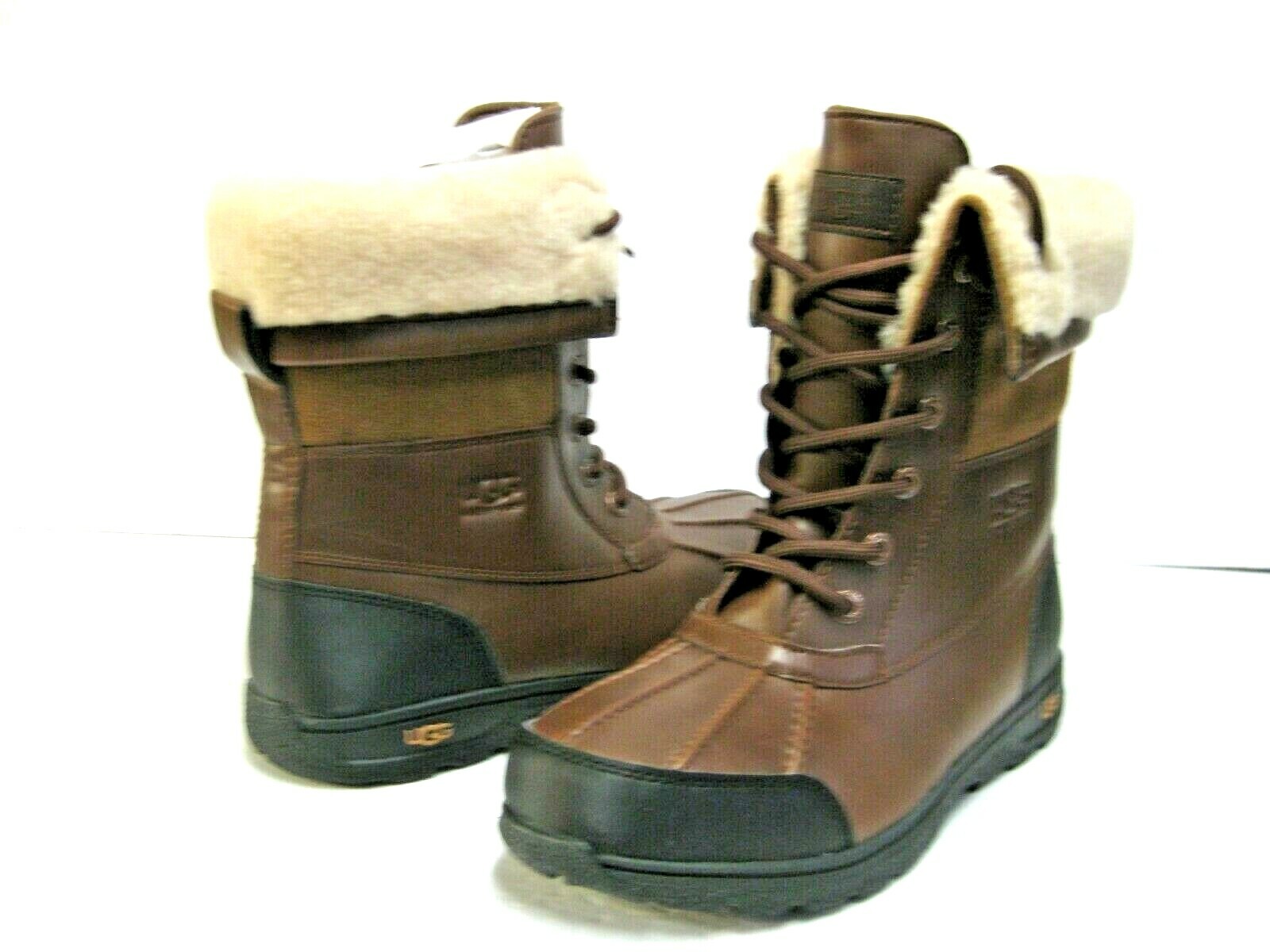 UGG BUTTE II KID/ WOMEN WINTER BOOTS LEATHER WORCHESTER US KID 5 / WOMEN 7