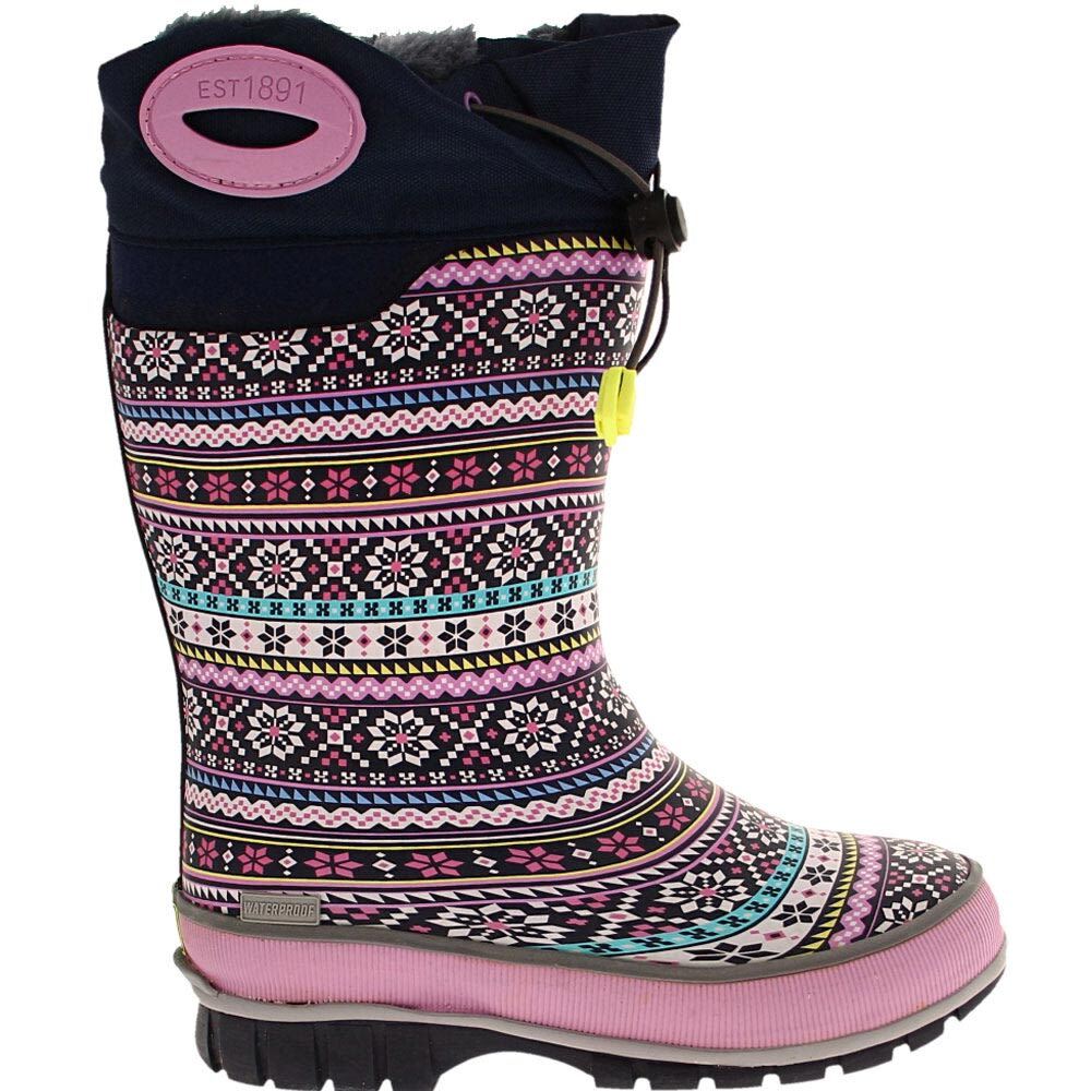 Western Chief Fair Isle Winterprene Girls Winter Boots