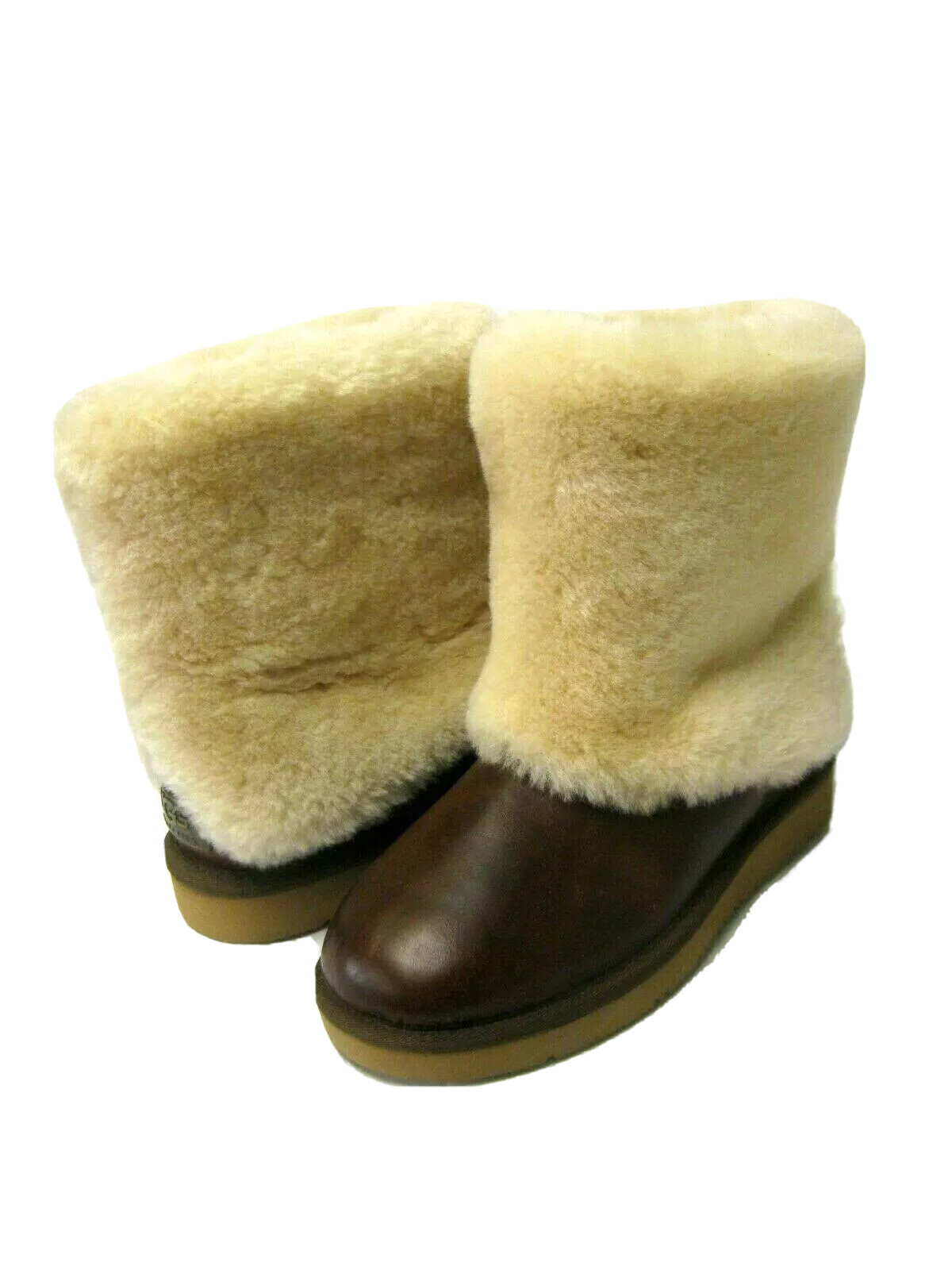 UGG PATTEN LEATHER WOMEN BOOTS CHESTNUT US 9 /UK 7.5 /EU 40