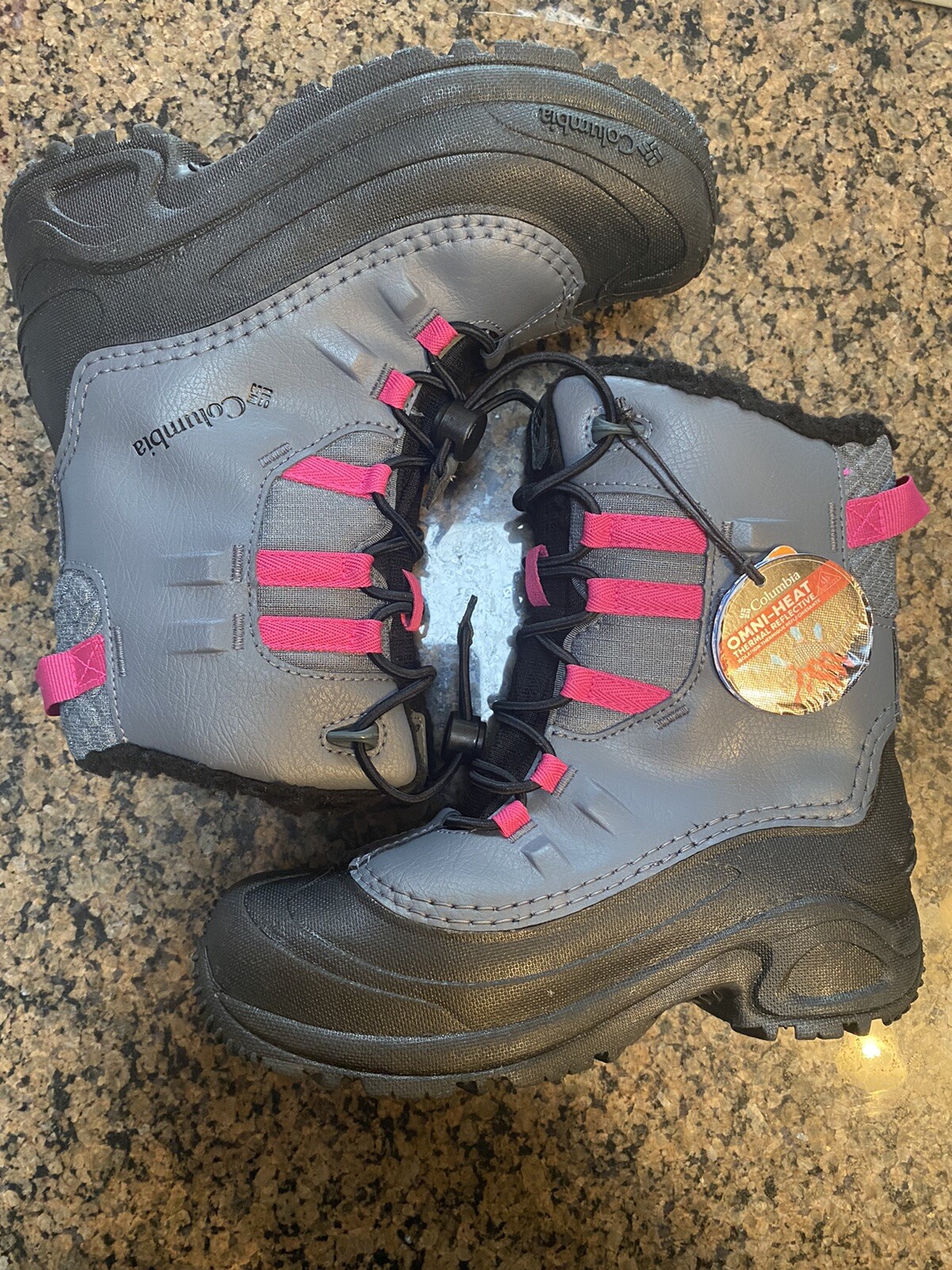 Columbia Bugaboot Celsius Omni-Heat Winter Snow Boots Girls Size 3(New W/ Tags!)
