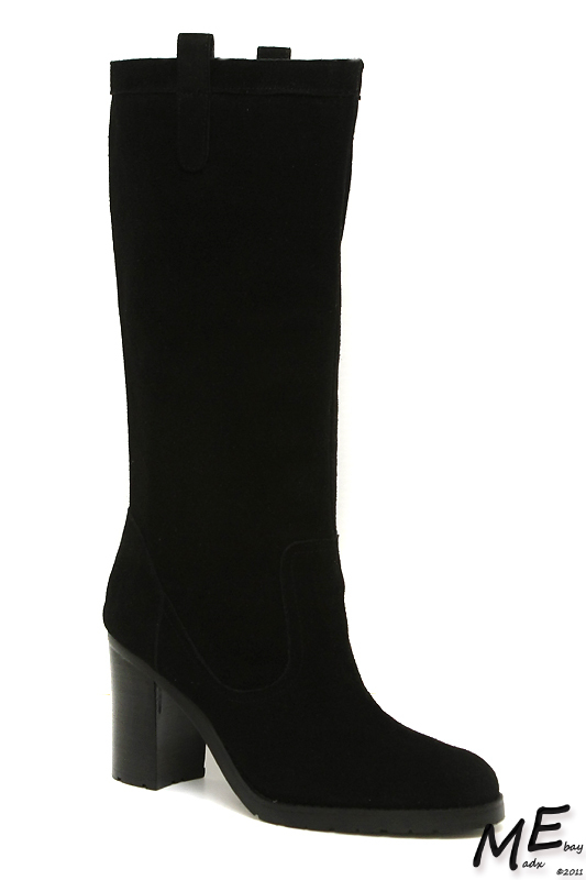 New Lauren Ralph Lauren Devona Women Boots Size 8.5 Black (MSRP $240)