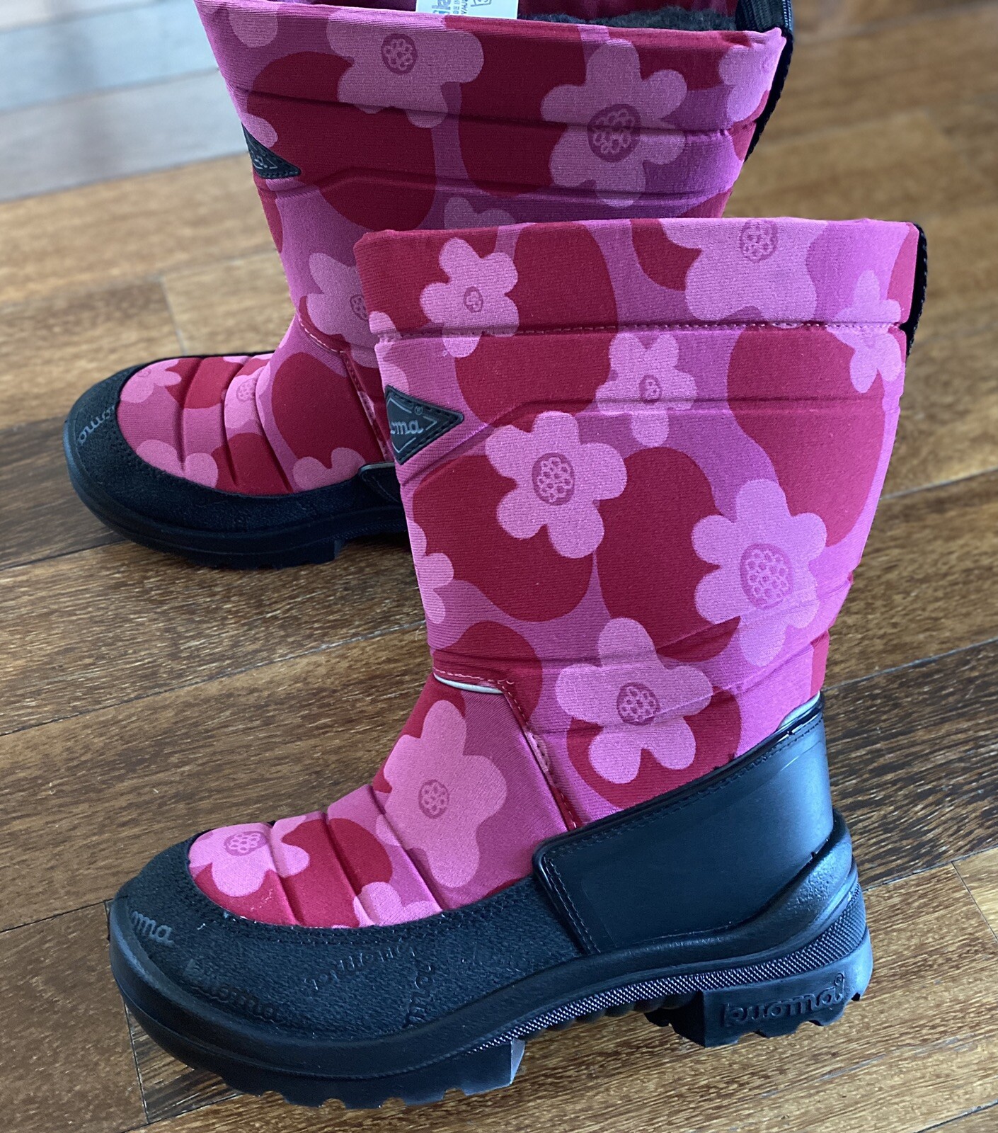 NWT Kuoma Girls Winter Boots  Lightweight and Extra Warm Size 5 (EU 35)