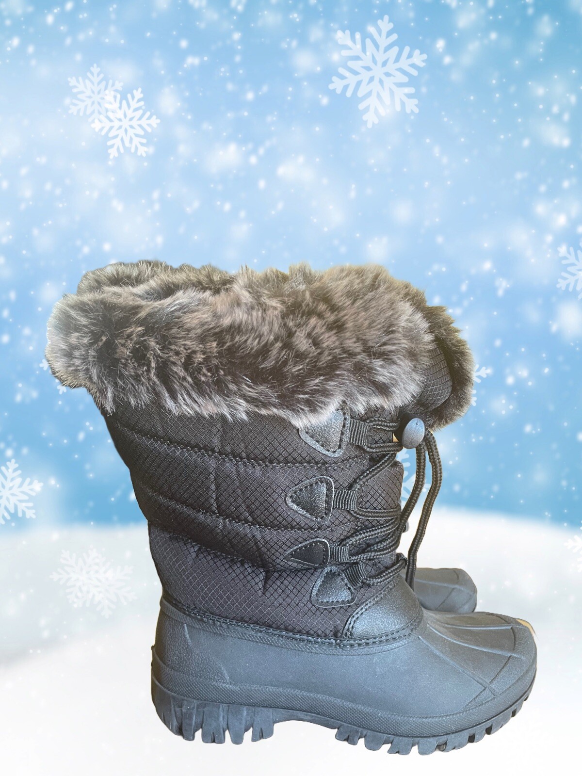 Girls New Winter Boots With Tags