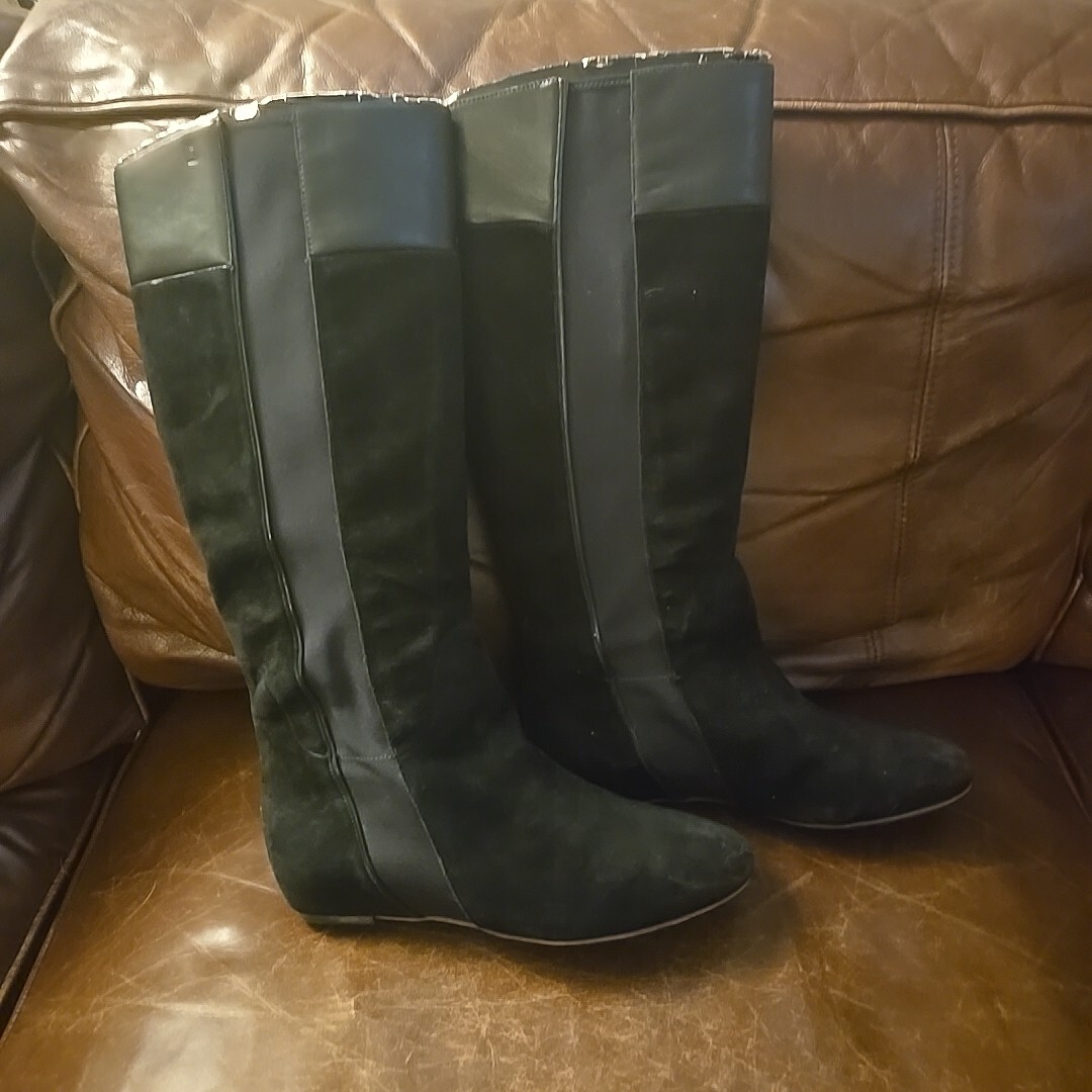 TSUBO GALENA WOMEN BOOTS SUEDE BLACK US 9 /UK 7.5 /EU 40 /JP 26