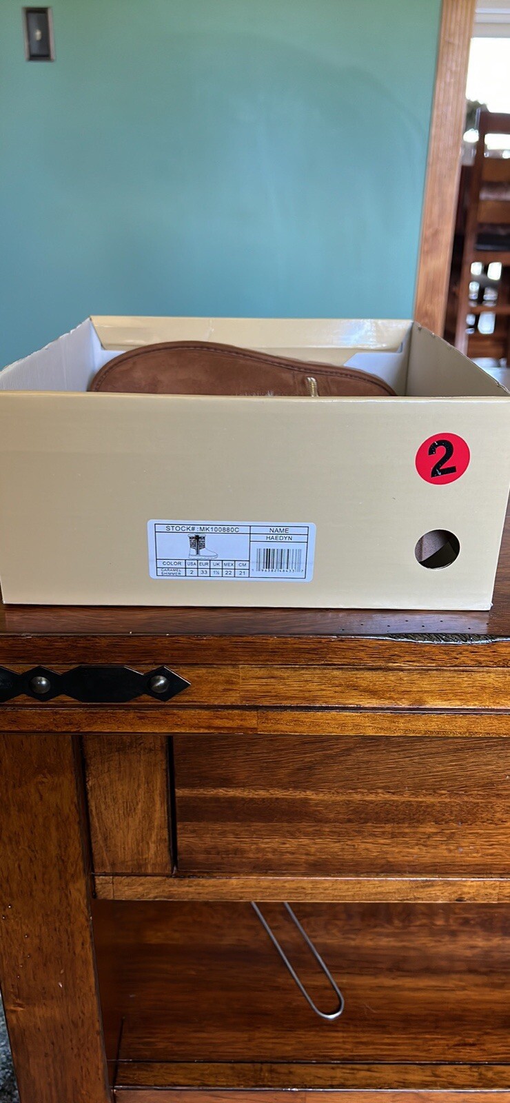 Michael Kors Haedyn Girls Boots Size 2