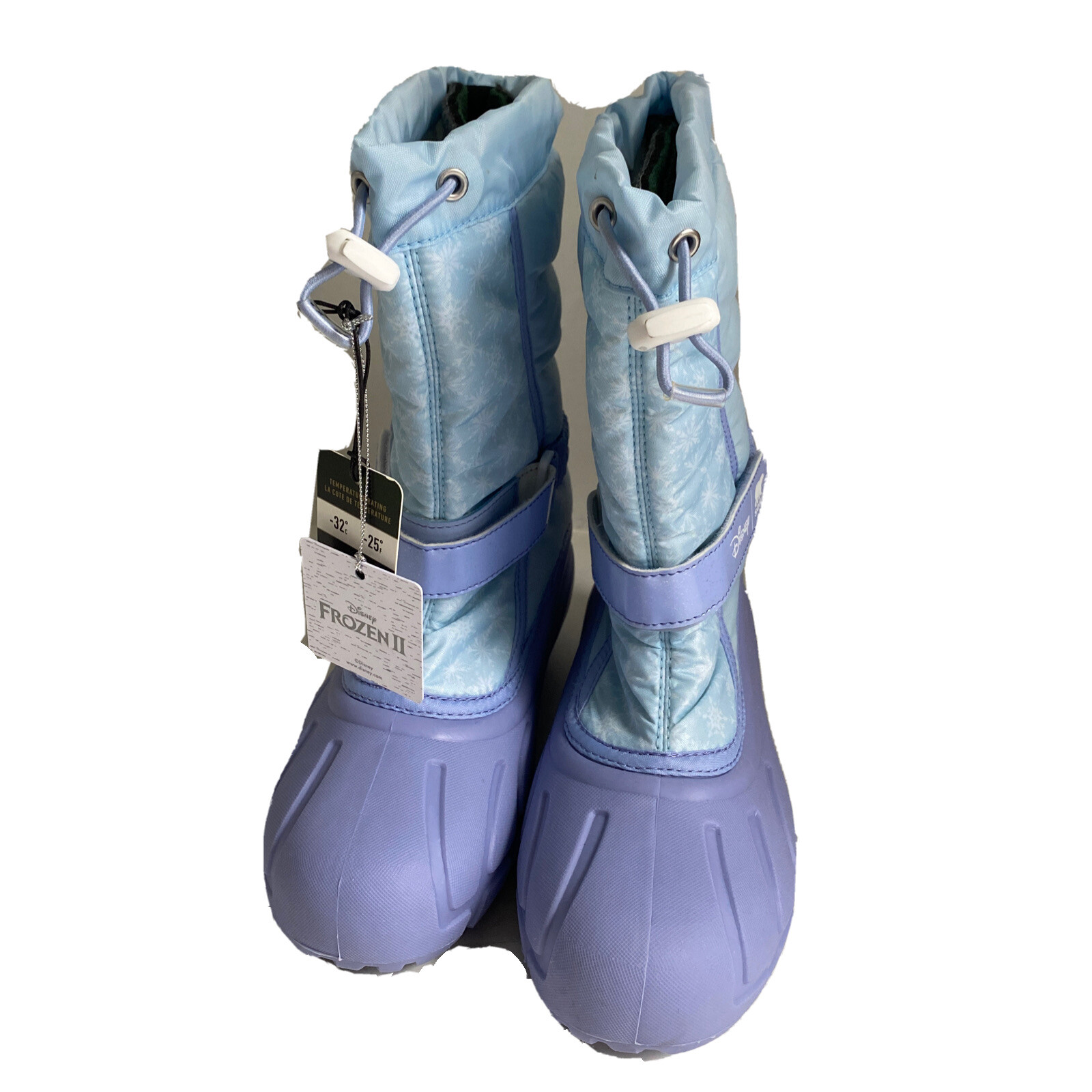 Sorel Disney Frozen II Elsa Big Girls Size 6 Purple Insulated Winter Snow Boots