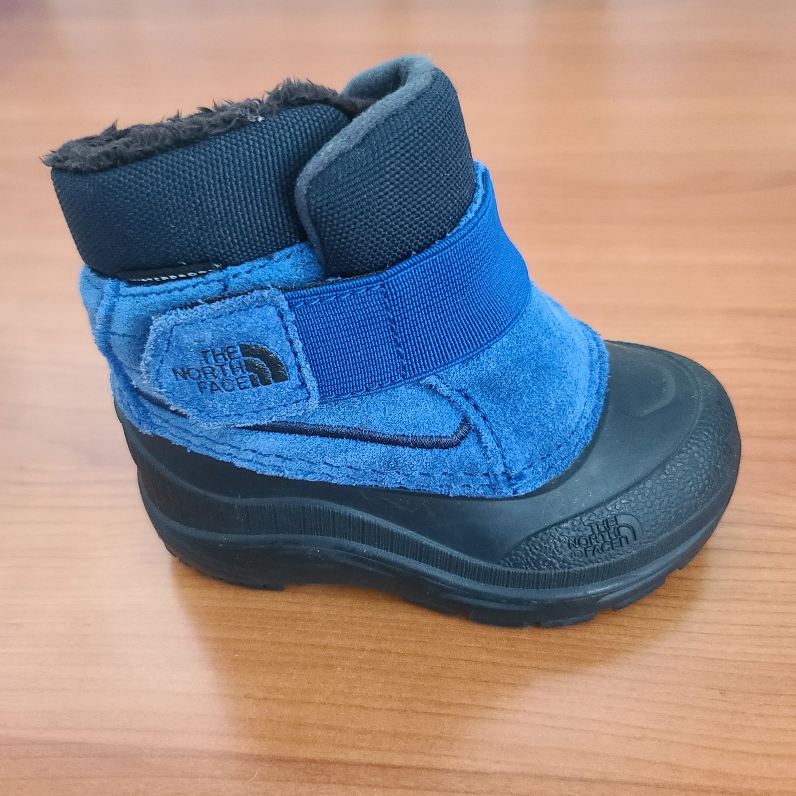 THE NORTH FACE Toddler Kid Alpenglow II Winter Boots Waterproof Warm Gray Size 6