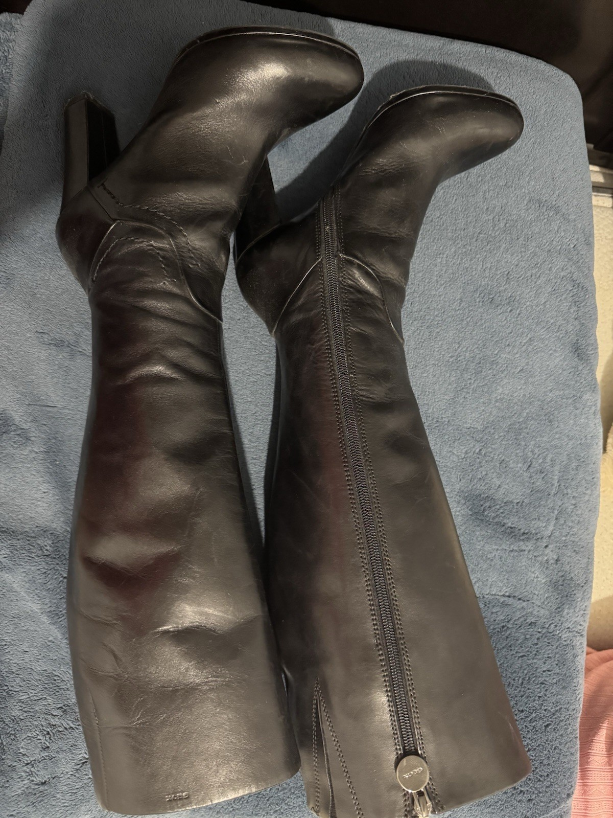 Women Boots Size 9 Geox Italian Patent