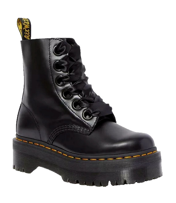 DR MARTENS WOMEN BOOTS MOLLY BLACK 24861001
