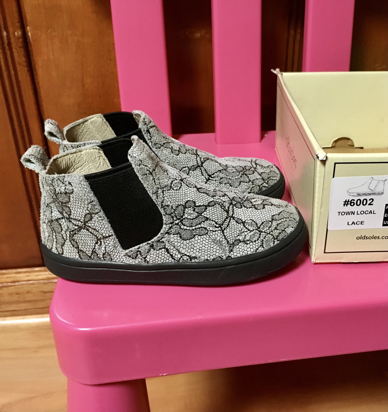 Old Soles Toddler Little Girl Boots size EU size 26 (US size 9)