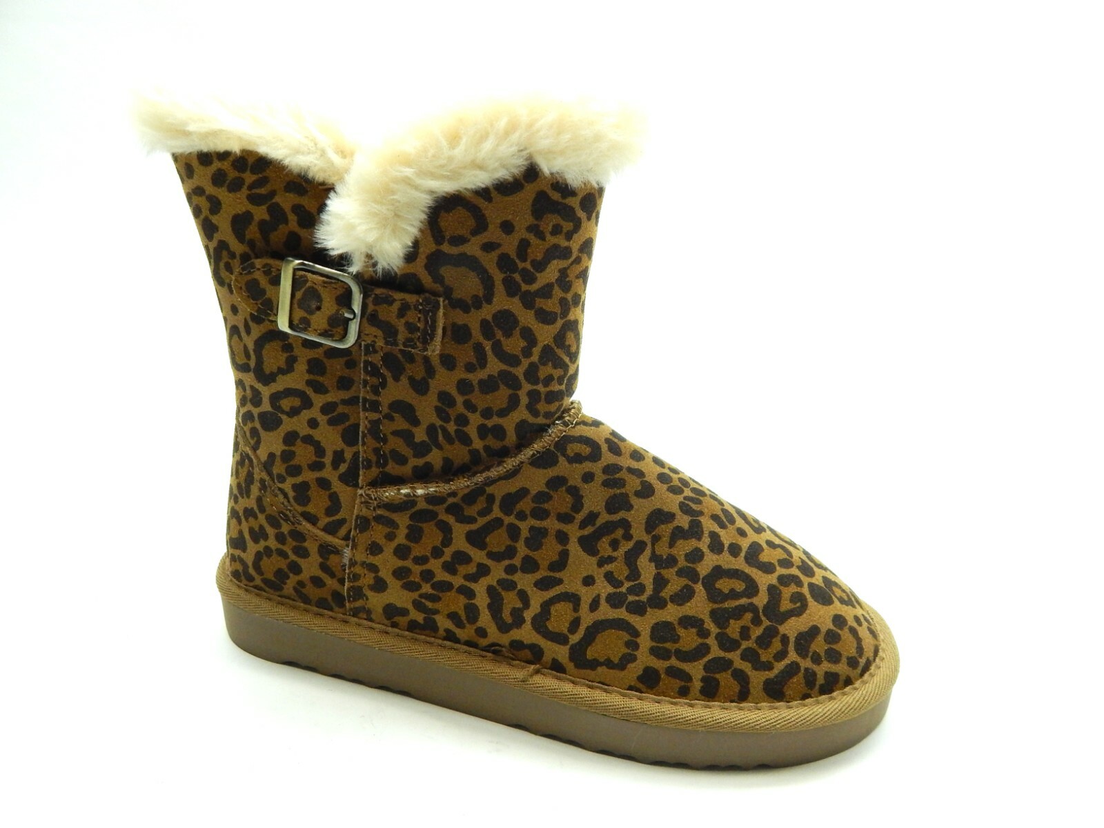 STYLE & CO TINY2 LEOPARD WARM WOMEN BOOTS SIZE 5