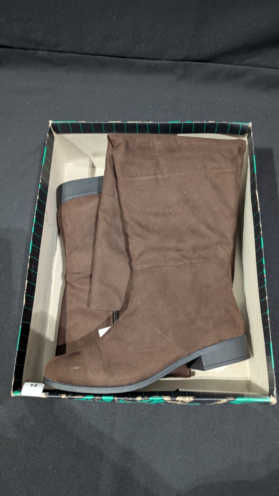 Lower East Side Side Women Boots Zayden Color Chocolate US Size 12