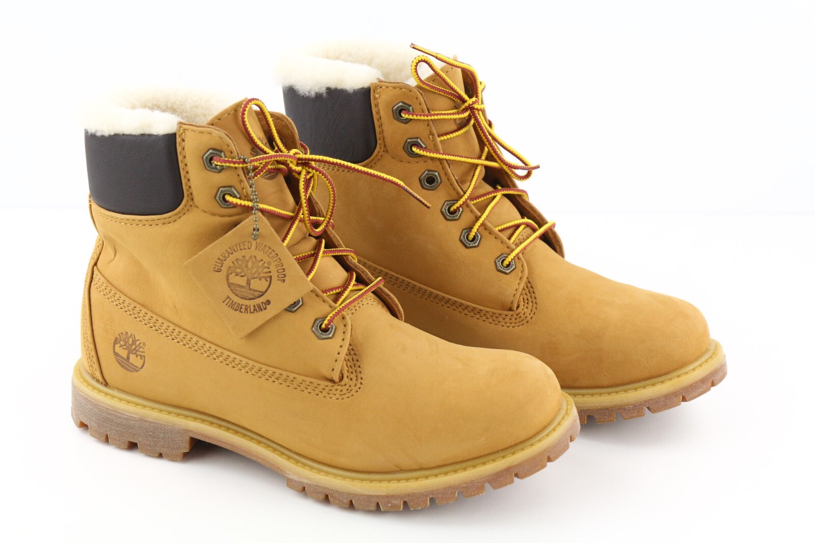 TIMBERLAND A19TE Women Winter Boots EU38.5 UK5.5 Anti-Fatigue Shearling Leather