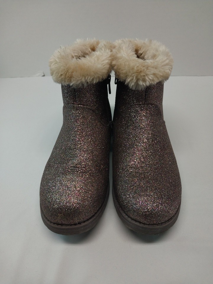 Cat & Jack Haiden Girls Boots Size 4   Glitter