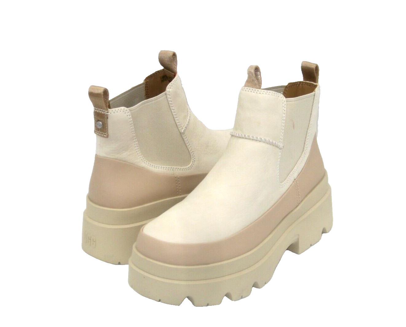 UGG BRISBANE CHELSEA WOMEN BOOTS LEATHER SEA SALT US 12 /UK 10 /EU 43