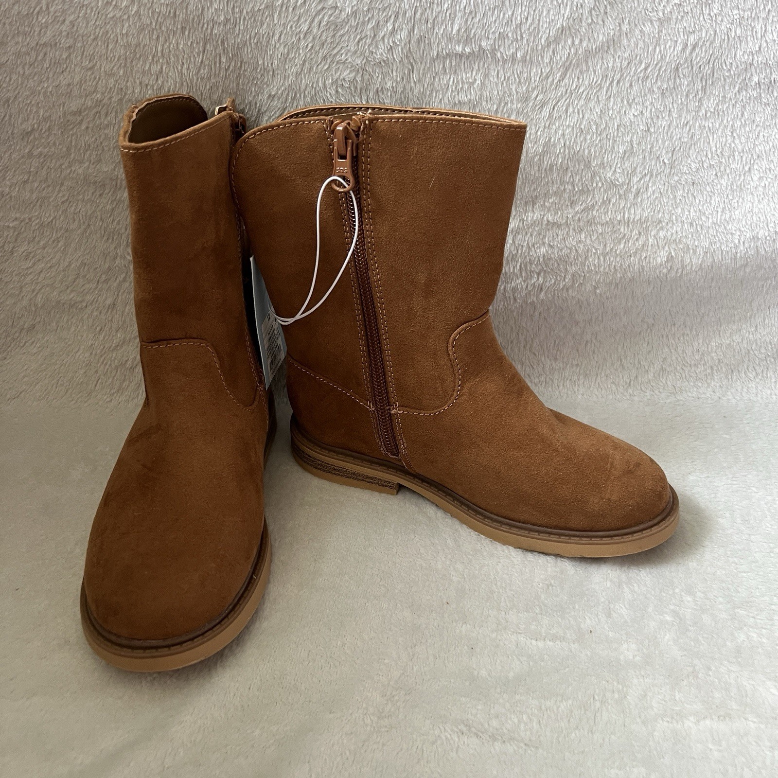 Cat & Jack Boots Leanna Toddler Girls Size 12 Western Brown