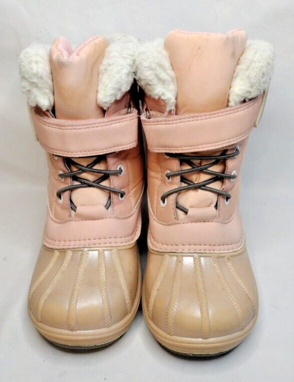 👧🏼 Cat & Jack Toddler Girls Winter Boots – Size 11 – Journey Waterproof 👧🏼