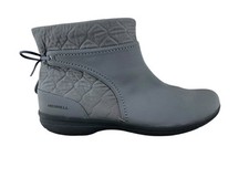 Merrell Grey Ankle Waterproof Women Boots J94666 Pull On Boots Size 11
