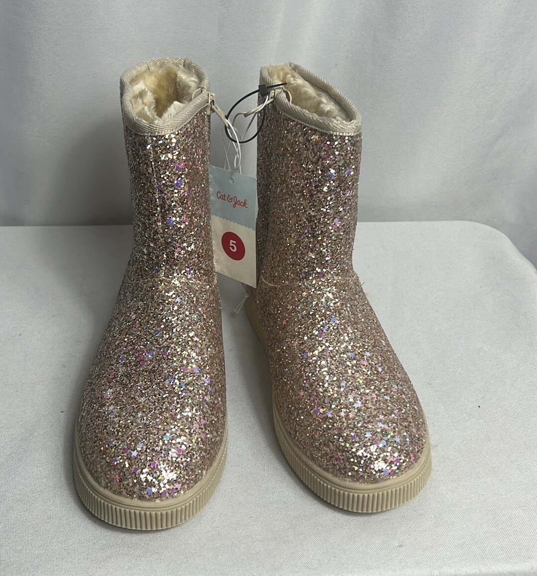 Cat & Jack Girls Boots Size 4