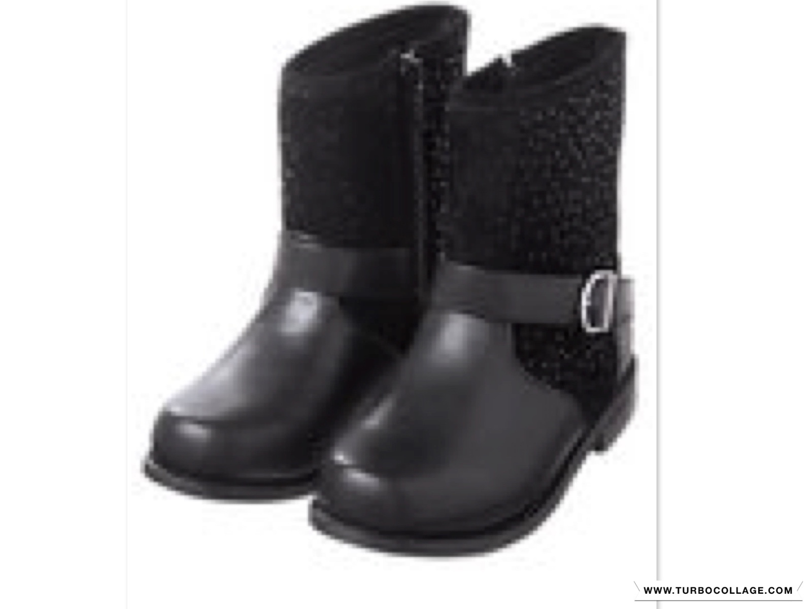 NEW  GYMBOREE BIG GIRLS  Black Stylish Boots   NWT Size  4