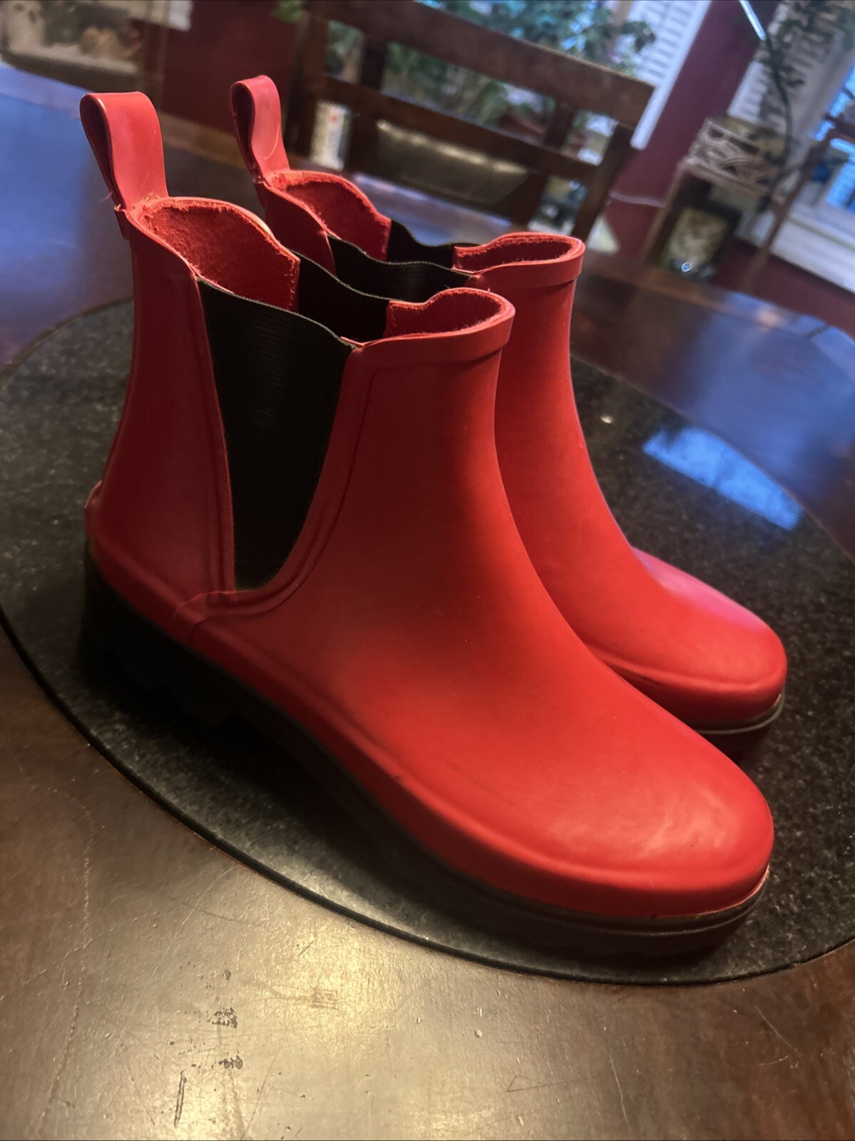 Polo Sport Ralph Lauren Women Boots Red Size 9B