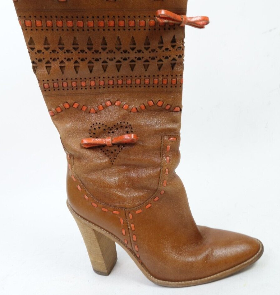 Bcbg Max Azria Knee High Boots Brown Women Size 7