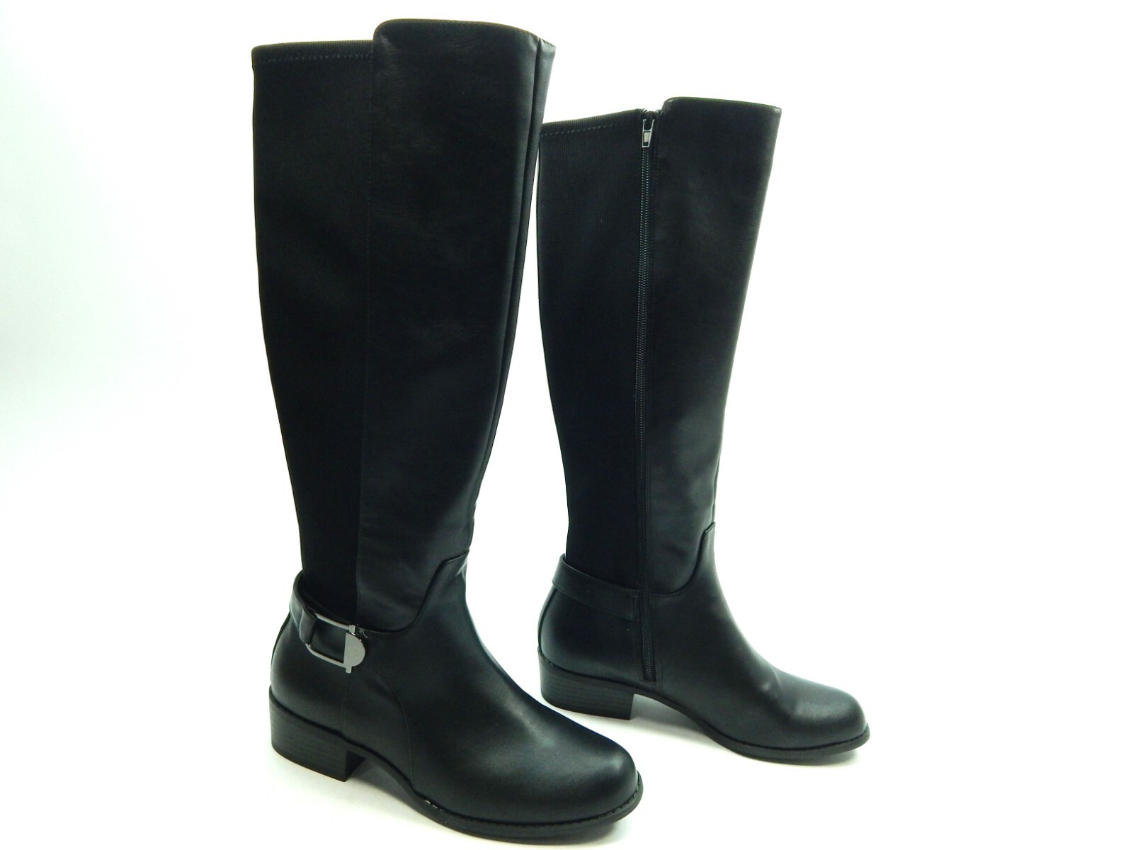 Alfani Kallumm Black Neoprene Women boots size 8