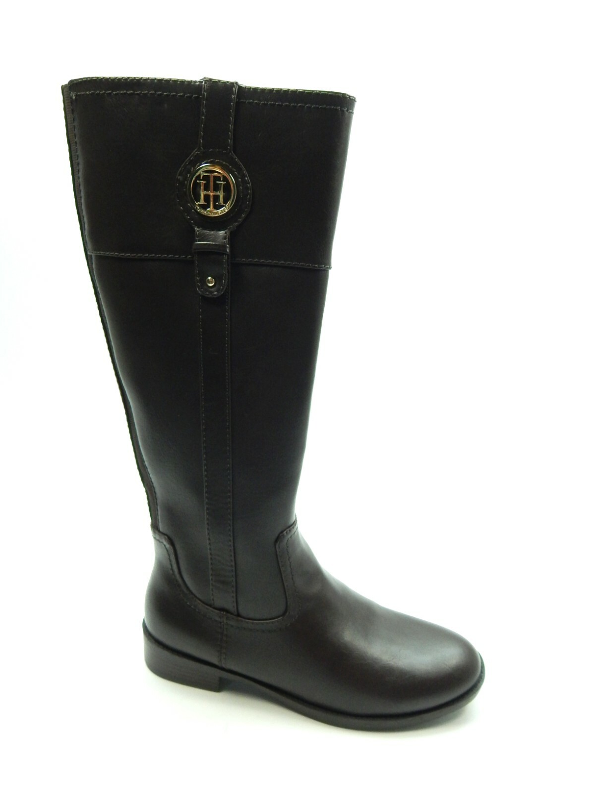 TOMMY HILFIGER TWIMINA DARK BROWN WOMEN BOOTS