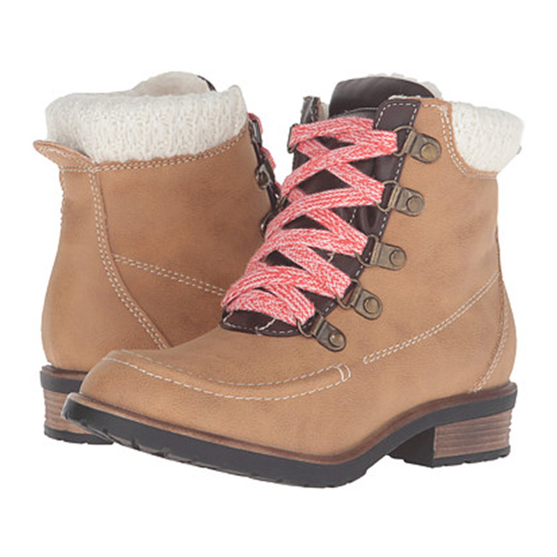 NEW Uinonbay Kids Calara-G Girls Boots Lace-up Winter Warm Size 13 M Little Kid