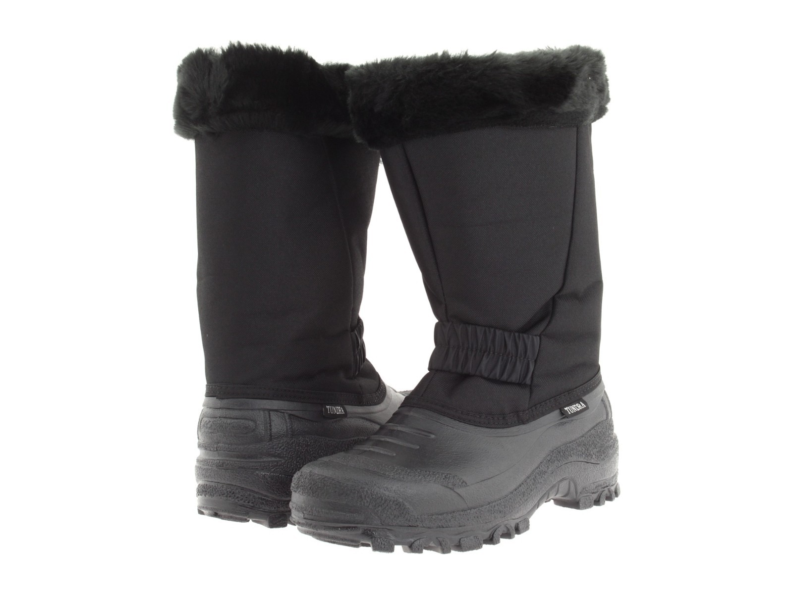 Girls Winter Boots Tundra Glacier Black  Warmth Tested for -22 Degrees  Size 1