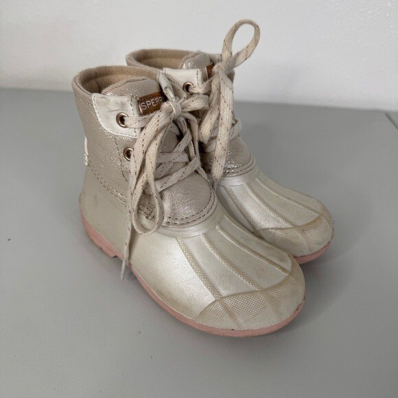Sperry Toddler Girls Boots Size 9