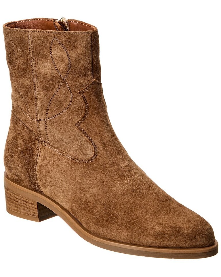Aquatalia Gaetanna Weatherproof Suede Boot Women’s