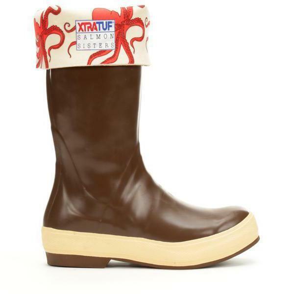 Xtratuf Women’s 15″ Salmon Sisters Legacy Boot – Octopus Print