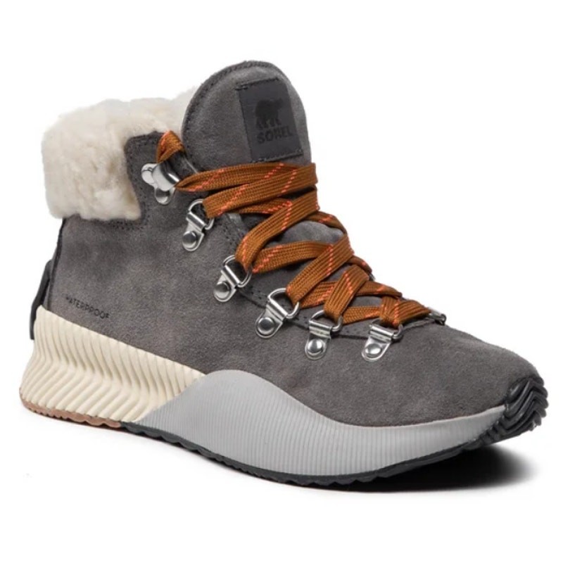 Sorel Women’s Gray Out N About III Conquest Ankle Snow Boots Size 8