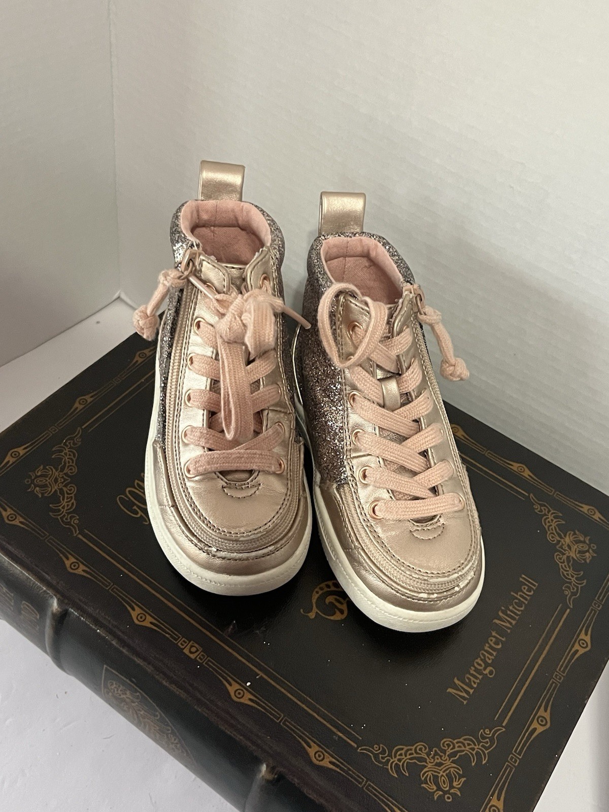 Rose Gold Unicorn BILLY Classic Lace High Kids 11m