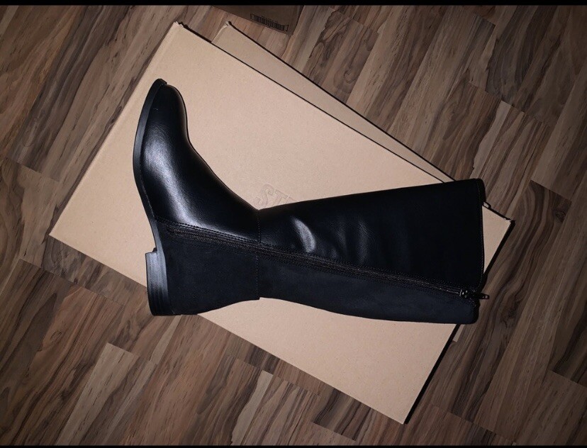 Steve Madden Girls Black Boots Size 3