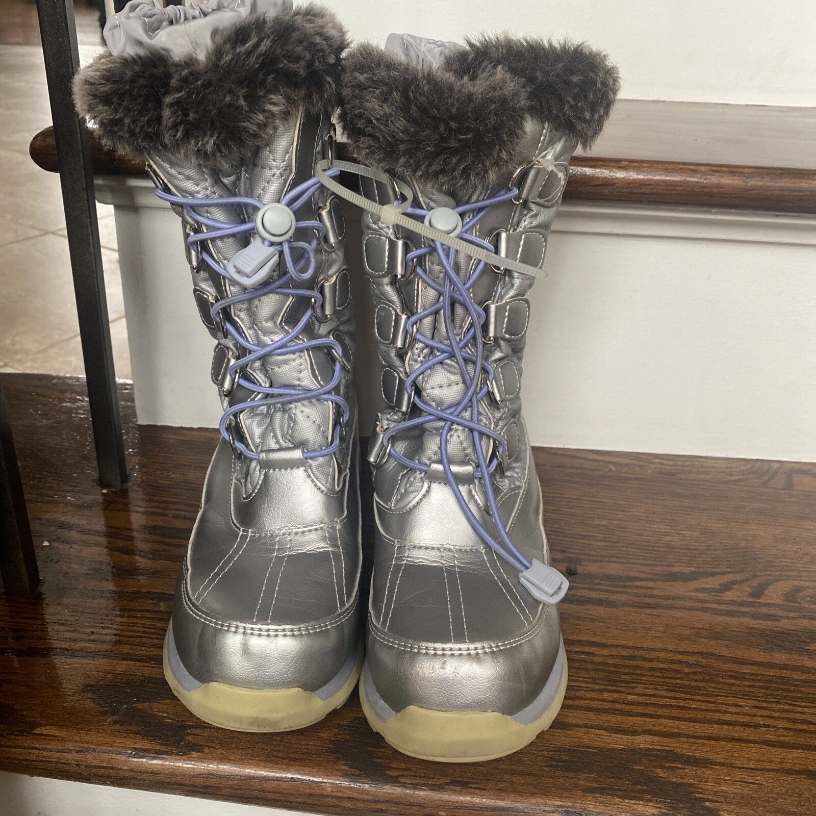 Lands End Girls Winter Boots Size 13M