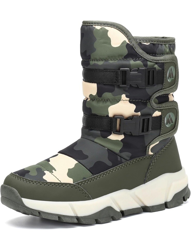 Mishansha Kids Snow Boots for Boys Girls Winter Boot