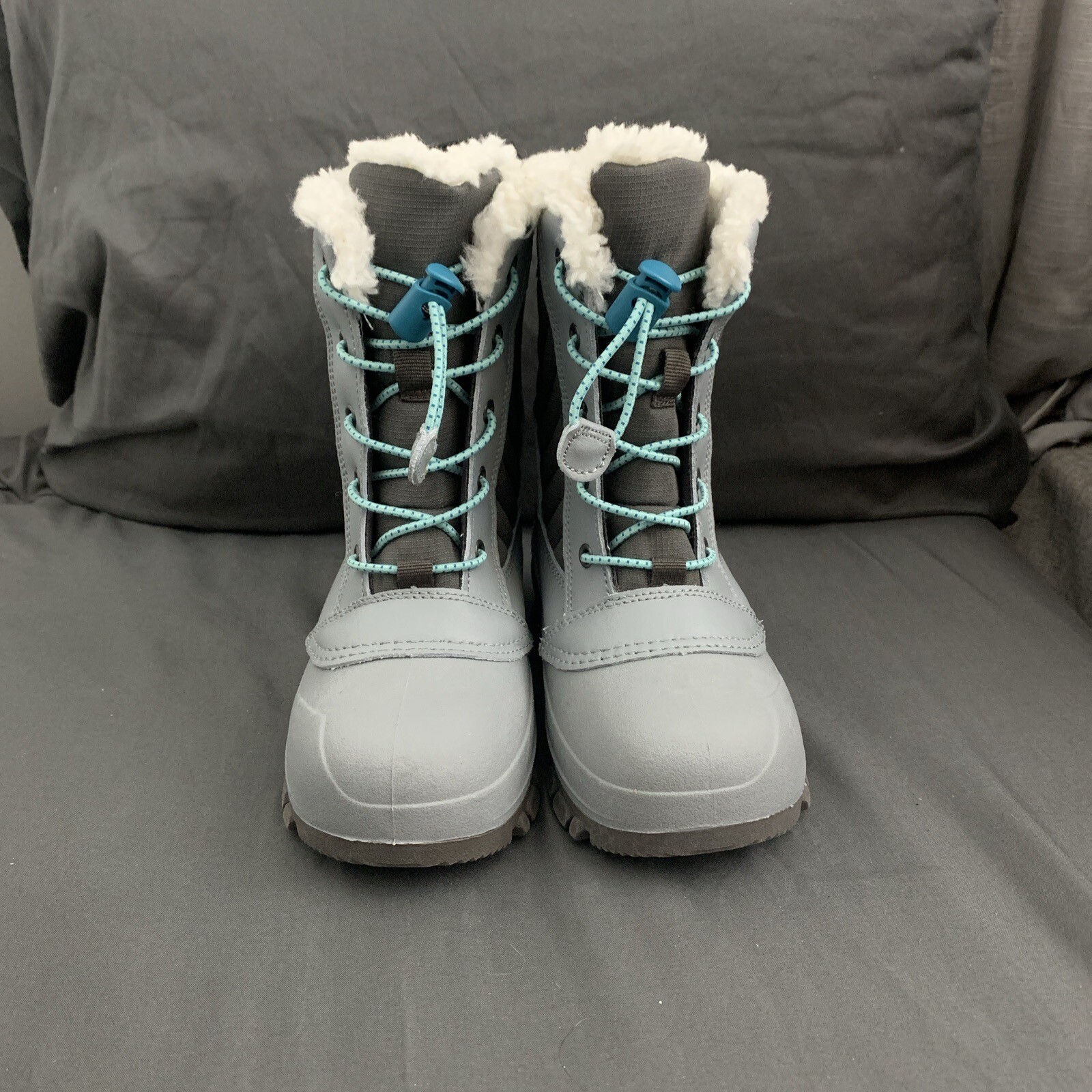 Girls Winter Boots All In Motion/ Skylar Lace-Up Sz 13 Faux Fur. NWT