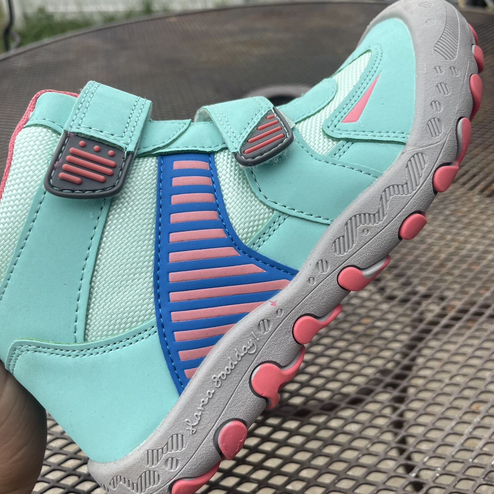 Mishansha Girl Water Resistant High Top Winter Outdoor Boots Shoes Sz 2 Blue NEW