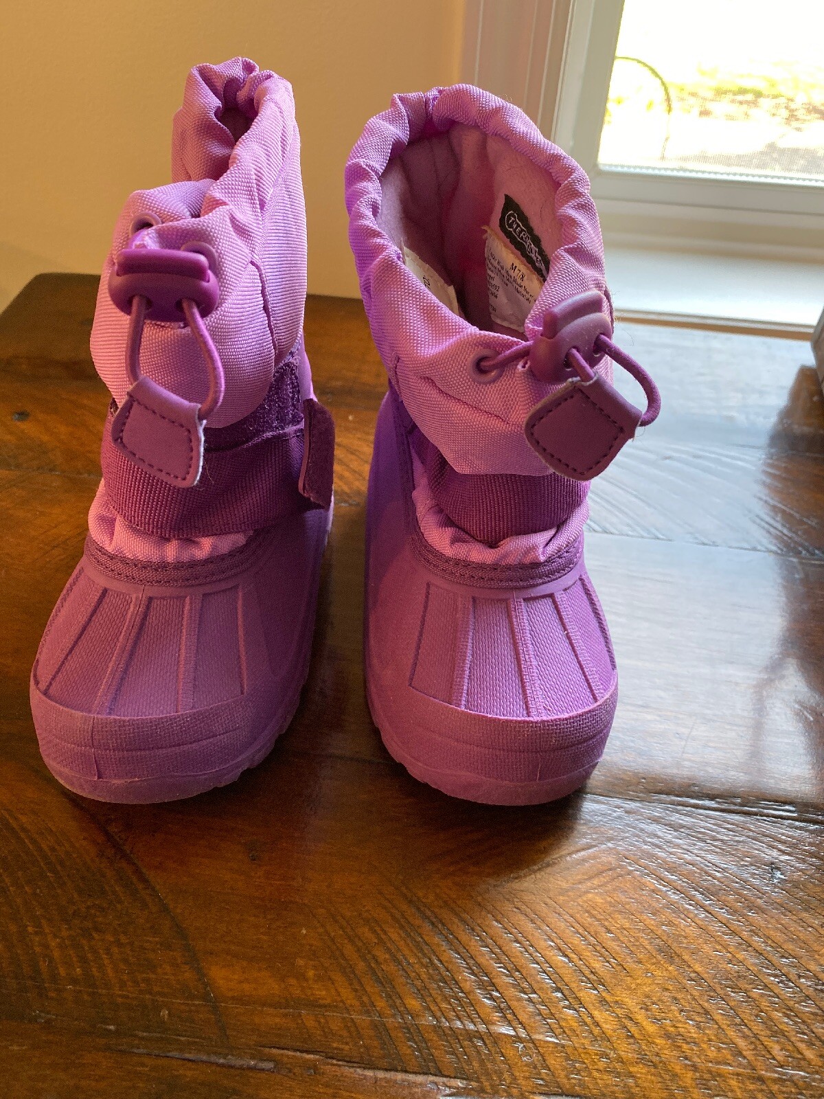 Thermolite Girls Winter Boots/Purple 7/8