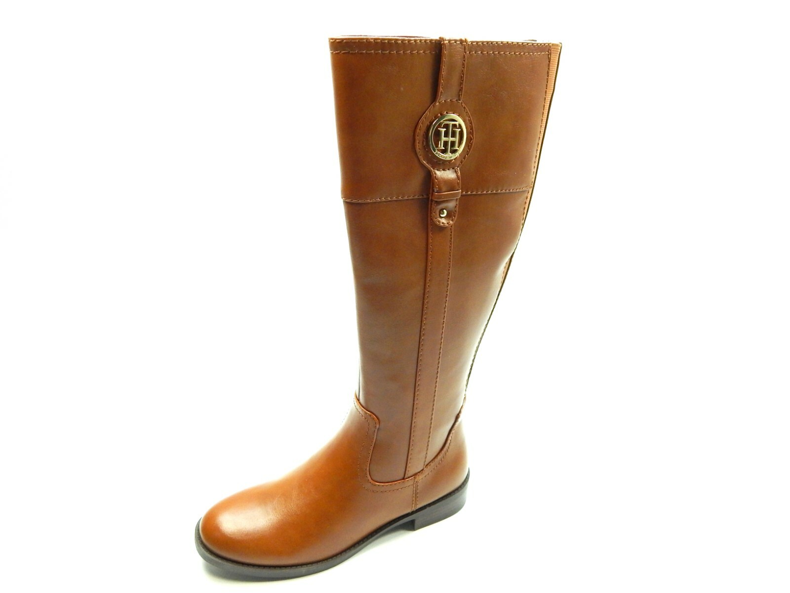 TOMMY HILFIGER TWIMINA BROWN WOMEN BOOTS SIZE 8 Medium Calf