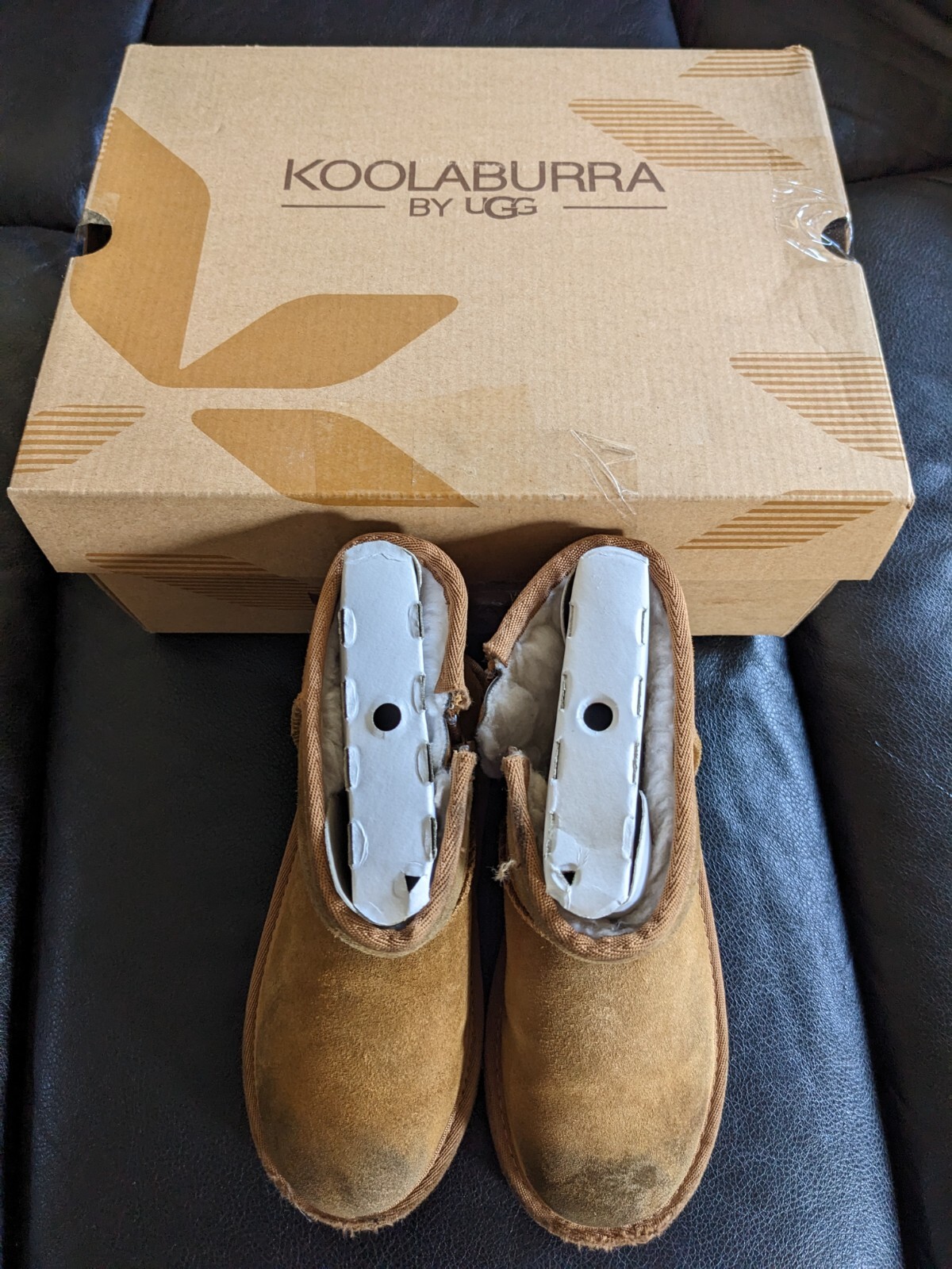 Koolaburra by UGG Mini Girls Boots! Koolaburra/UGG Kids/Girls Size 12 Tan Boots