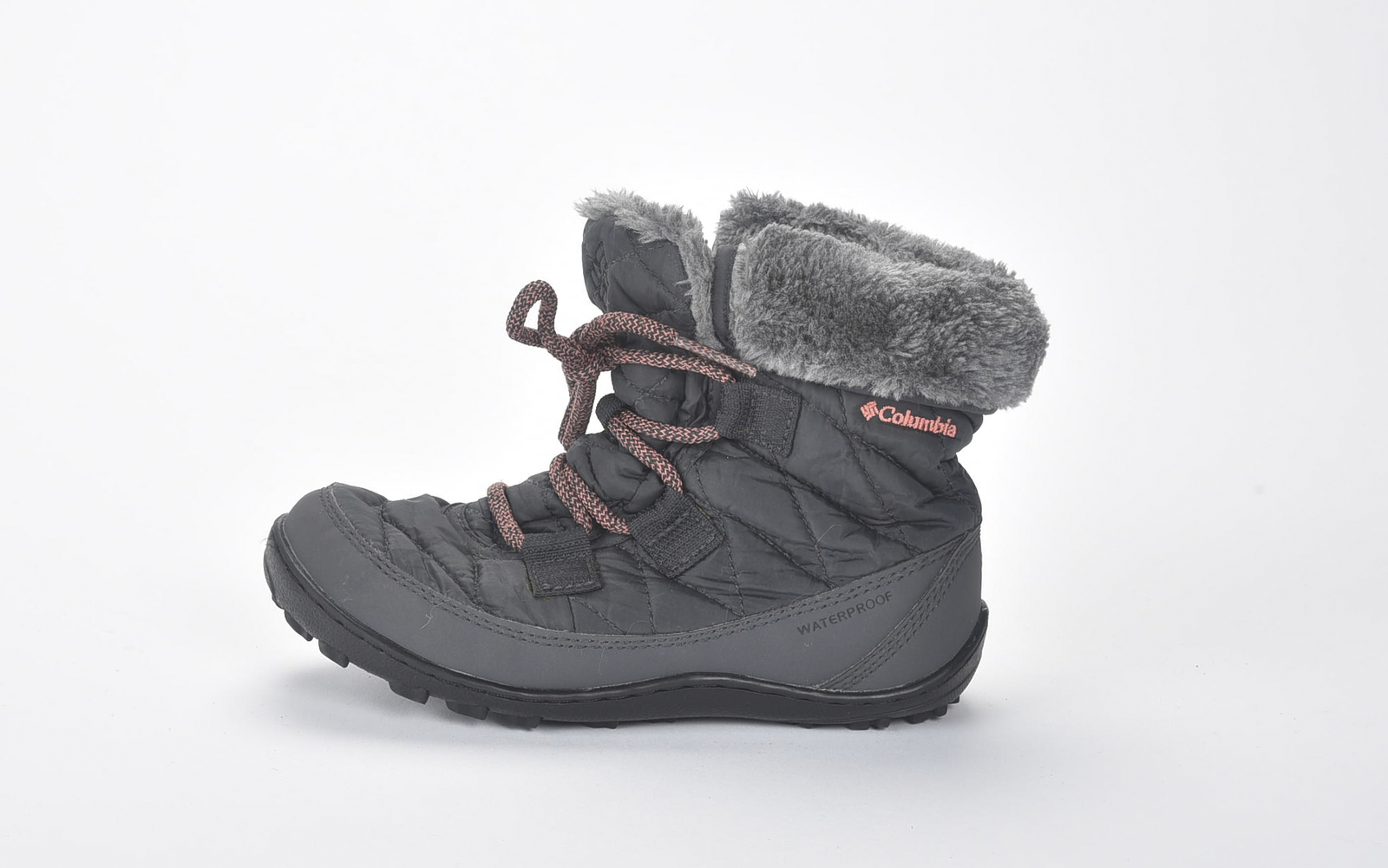 Columbia Omni Grey Waterproof Insulated Winter Boots Size1