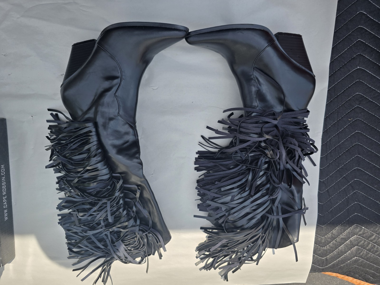 Cape Robbin Black Women Boots Cowtown Black US Size 6.5 Preowned